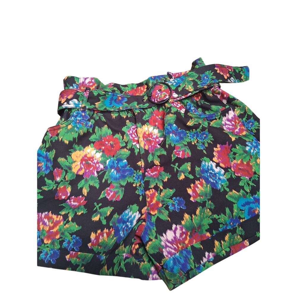 Zara floral shorts